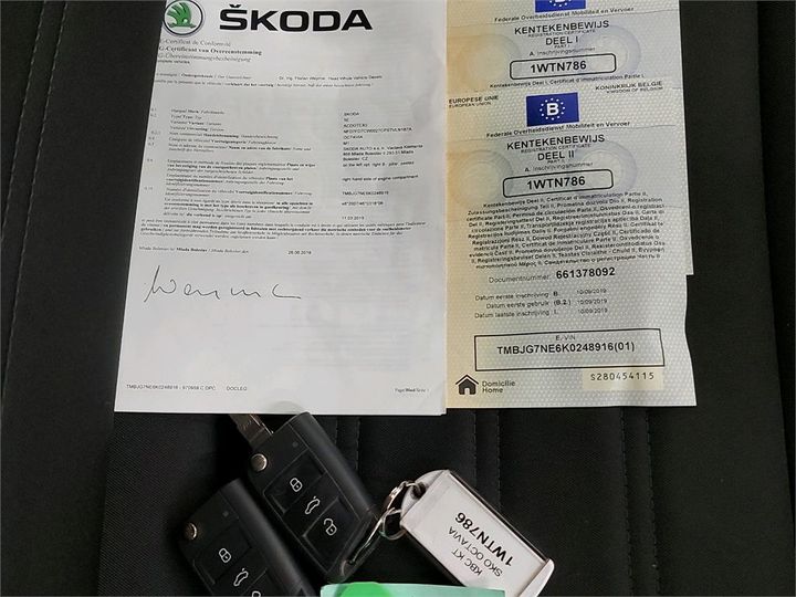 Photo 4 VIN: TMBJG7NE6K0248916 - SKODA OCTAVIA COMBI 