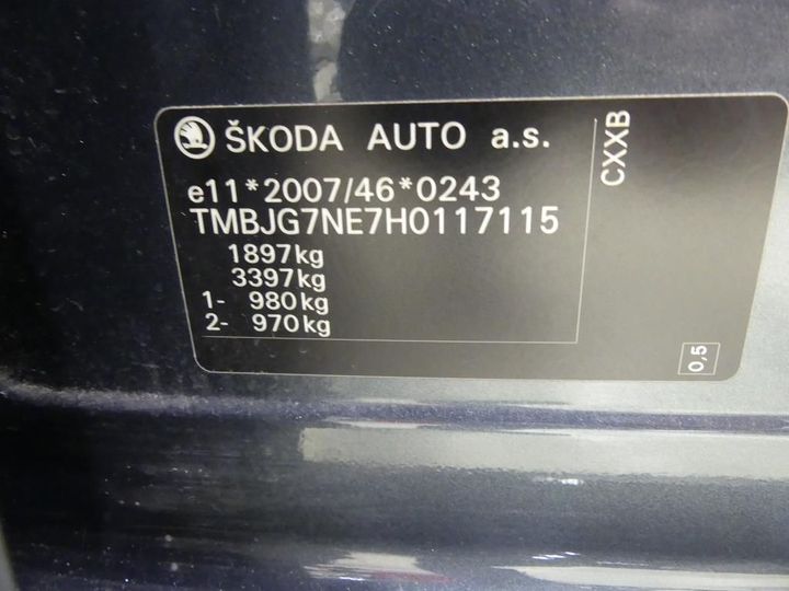 Photo 3 VIN: TMBJG7NE7H0117115 - SKODA OCTAVIA 