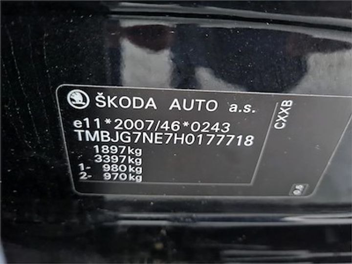 Photo 11 VIN: TMBJG7NE7H0177718 - SKODA OCTAVIA 