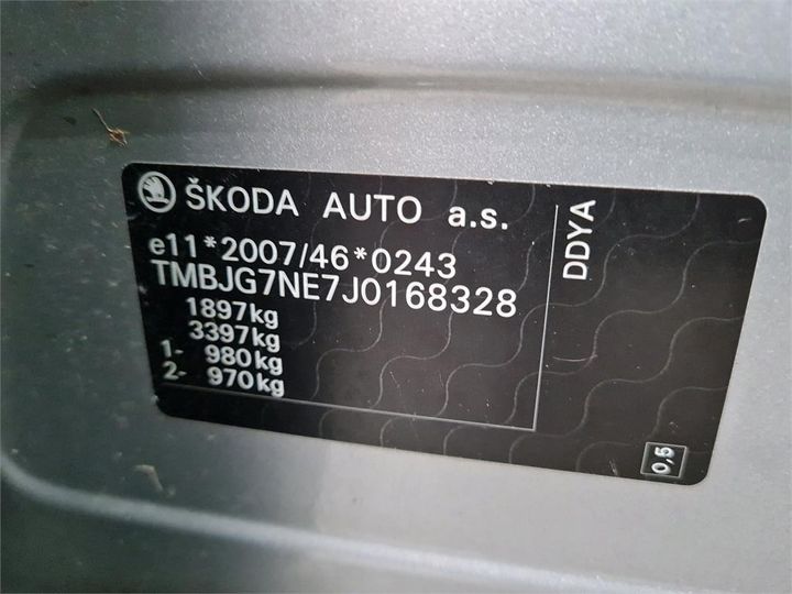 Photo 6 VIN: TMBJG7NE7J0168328 - SKODA OCTAVIA 