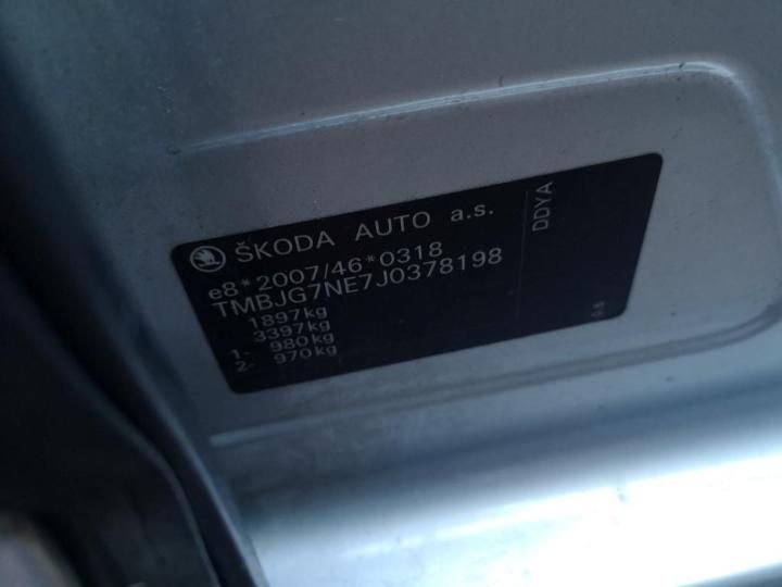 Photo 16 VIN: TMBJG7NE7J0378198 - SKODA OCTAVIA 