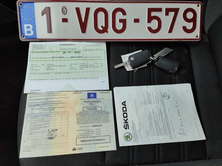 Photo 3 VIN: TMBJG7NE7K0104842 - SKODA OCTAVIA 