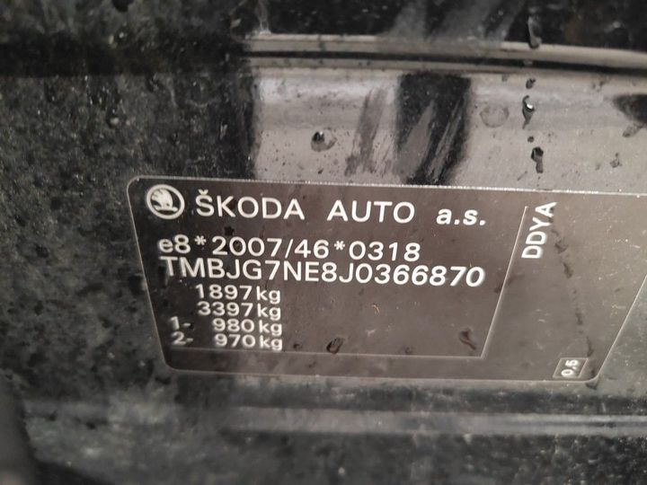 Photo 17 VIN: TMBJG7NE8J0366870 - SKODA OCTAVIA 