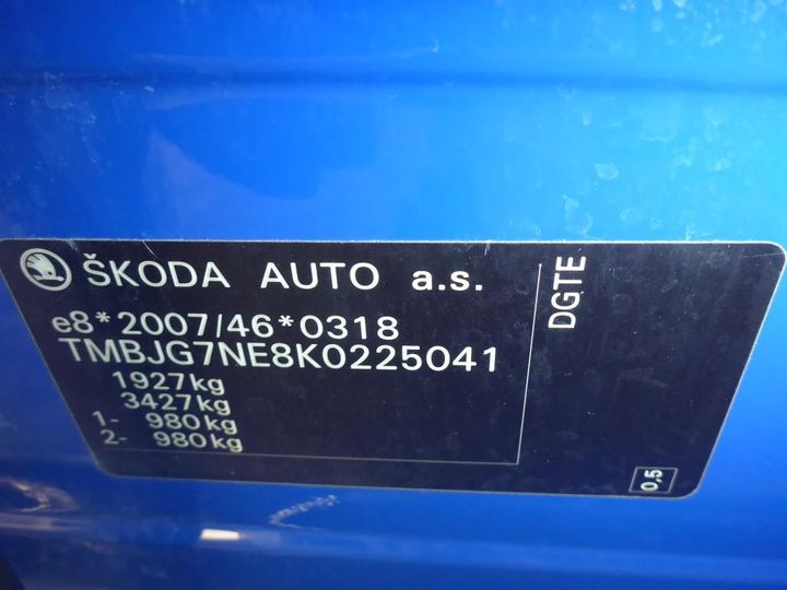 Photo 11 VIN: TMBJG7NE8K0225041 - SKODA OCTAVIA 