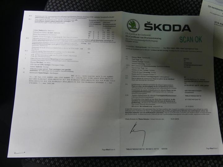 Photo 11 VIN: TMBJG7NE9G0166718 - SKODA OCTAVIA 