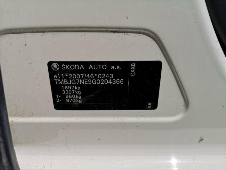 Photo 14 VIN: TMBJG7NE9G0204366 - SKODA OCTAVIA 