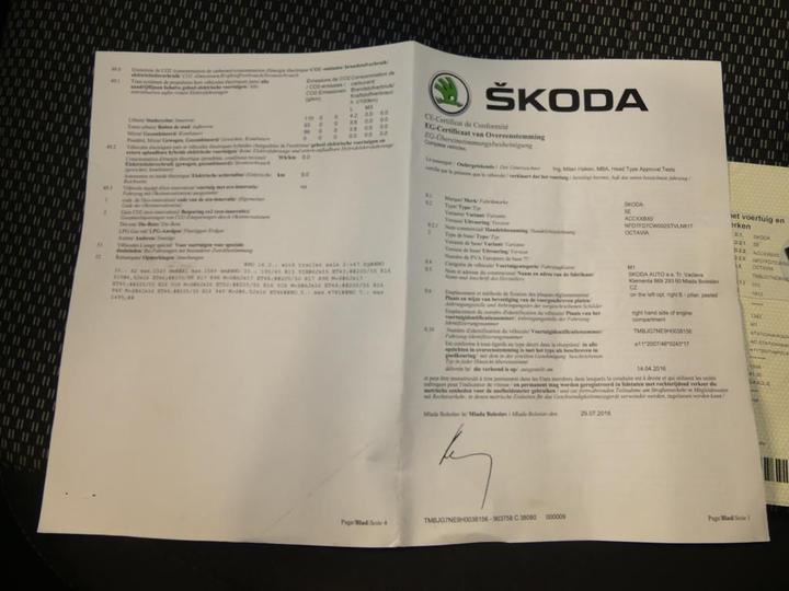 Photo 11 VIN: TMBJG7NE9H0038156 - SKODA OCTAVIA 