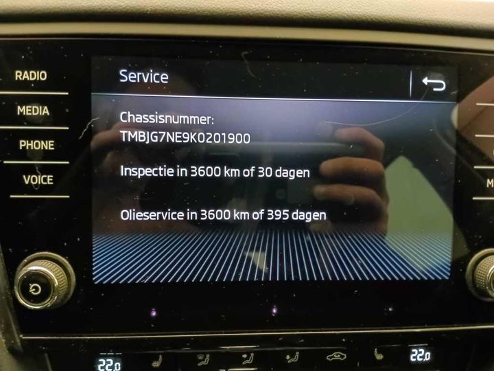 Photo 18 VIN: TMBJG7NE9K0201900 - SKODA OCTAVIA 