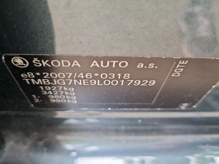 Photo 3 VIN: TMBJG7NE9L0017929 - SKODA OCTAVIA 