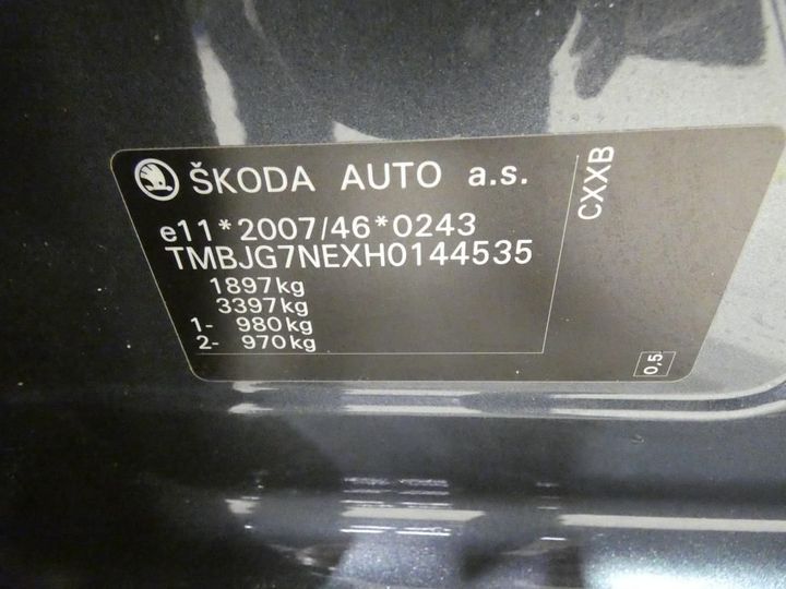 Photo 4 VIN: TMBJG7NEXH0144535 - SKODA OCTAVIA 