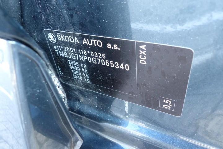 Photo 5 VIN: TMBJG7NP0G7055340 - SKODA SUPERB 