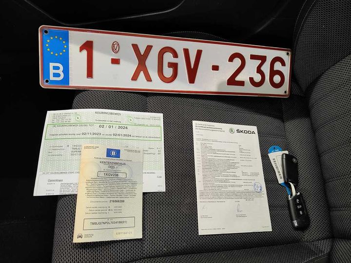 Photo 3 VIN: TMBJG7NP2L7034158 - SKODA SUPERB 