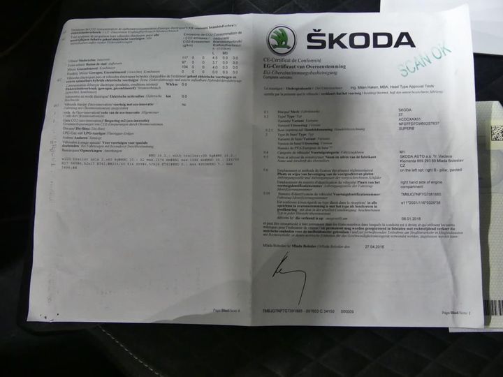 Photo 16 VIN: TMBJG7NP7G7081885 - SKODA SUPERB 