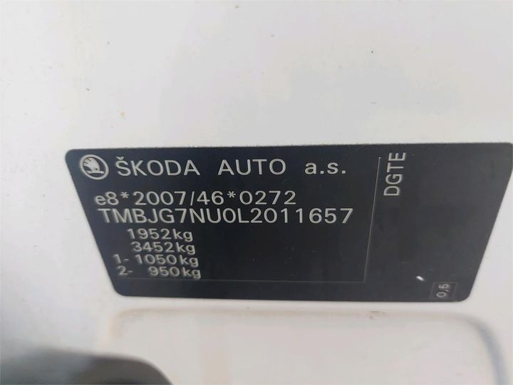 Photo 9 VIN: TMBJG7NU0L2011657 - SKODA KAROQ 