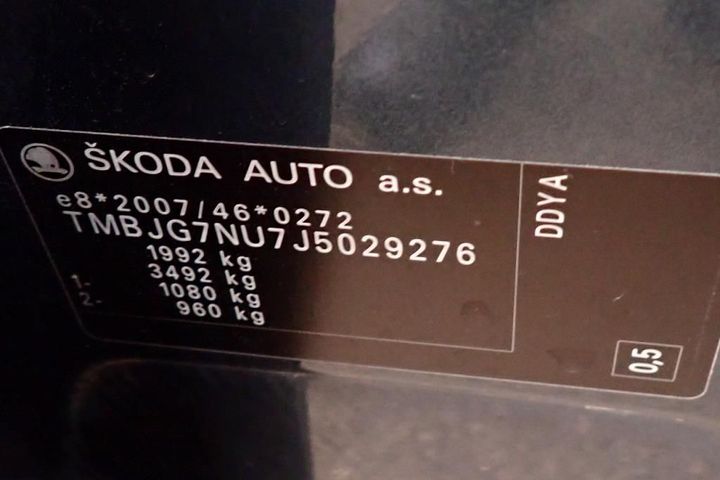 Photo 12 VIN: TMBJG7NU7J5029276 - SKODA KAROQ 