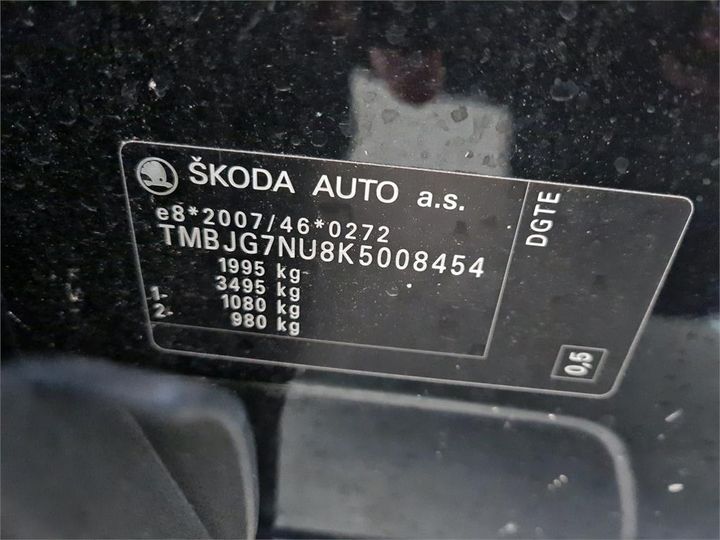 Photo 8 VIN: TMBJG7NU8K5008454 - SKODA KAROQ 