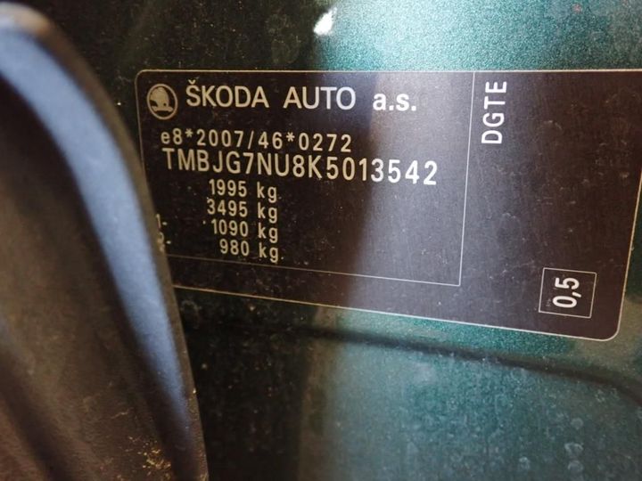 Photo 13 VIN: TMBJG7NU8K5013542 - SKODA KAROQ 