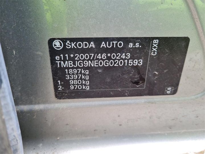 Photo 4 VIN: TMBJG9NE0G0201593 - SKODA OCTAVIA 