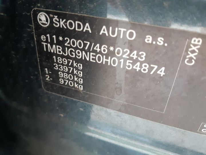 Photo 20 VIN: TMBJG9NE0H0154874 - SKODA OCTAVIA COMBI 