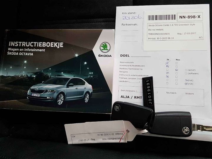 Photo 22 VIN: TMBJG9NE0J0019691 - SKODA OCTAVIA 