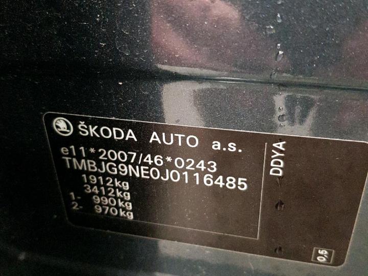 Photo 6 VIN: TMBJG9NE0J0116485 - SKODA OCTAVIA 