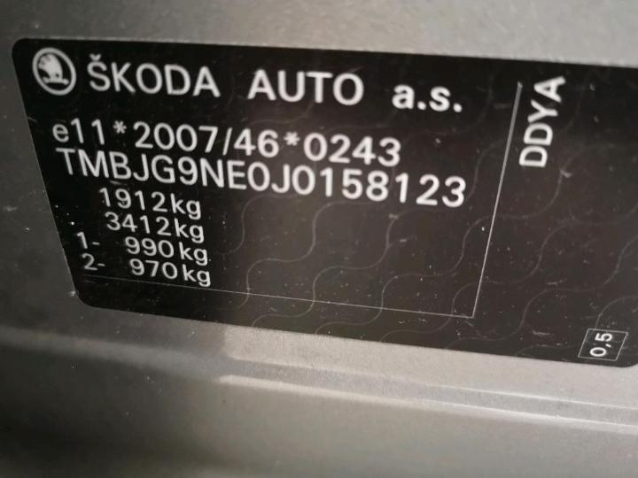 Photo 6 VIN: TMBJG9NE0J0158123 - SKODA OCTAVIA 