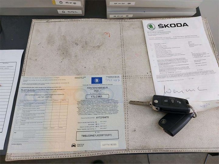 Photo 9 VIN: TMBJG9NE1J0208723 - SKODA OCTAVIA 