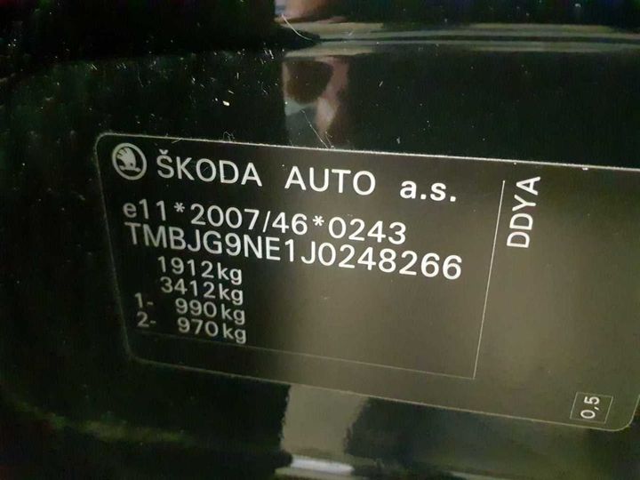 Photo 11 VIN: TMBJG9NE1J0248266 - SKODA OCTAVIA 