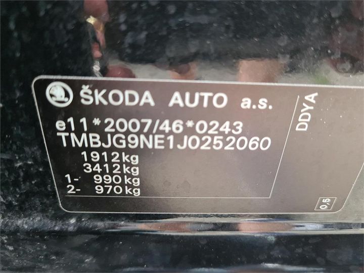 Photo 14 VIN: TMBJG9NE1J0252060 - SKODA OCTAVIA 