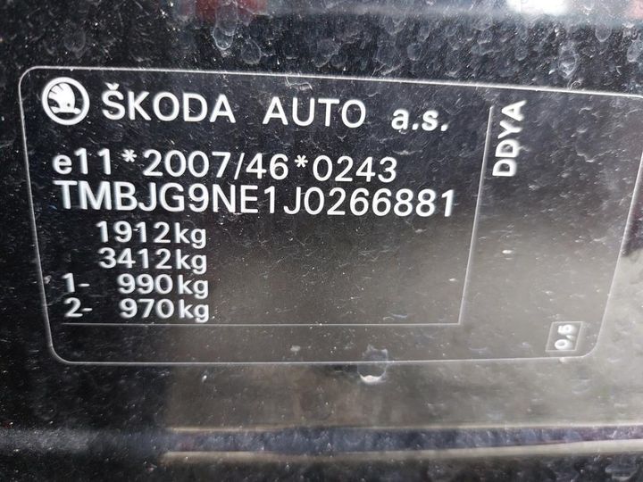 Photo 23 VIN: TMBJG9NE1J0266881 - SKODA OCTAVIA 