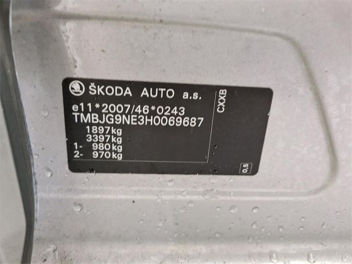 Photo 6 VIN: TMBJG9NE3H0069687 - SKODA OCTAVIA 