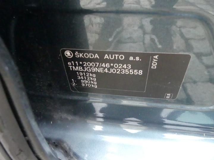 Photo 6 VIN: TMBJG9NE4J0235558 - SKODA OCTAVIA COMBI 