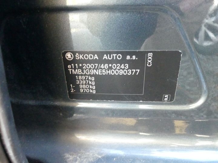 Photo 5 VIN: TMBJG9NE5H0090377 - SKODA OCTAVIA 