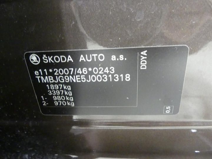 Photo 3 VIN: TMBJG9NE5J0031318 - SKODA OCTAVIA 