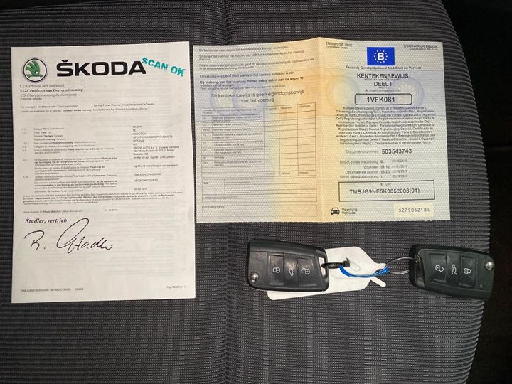 Photo 3 VIN: TMBJG9NE5K0052008 - SKODA OCTAVIA 