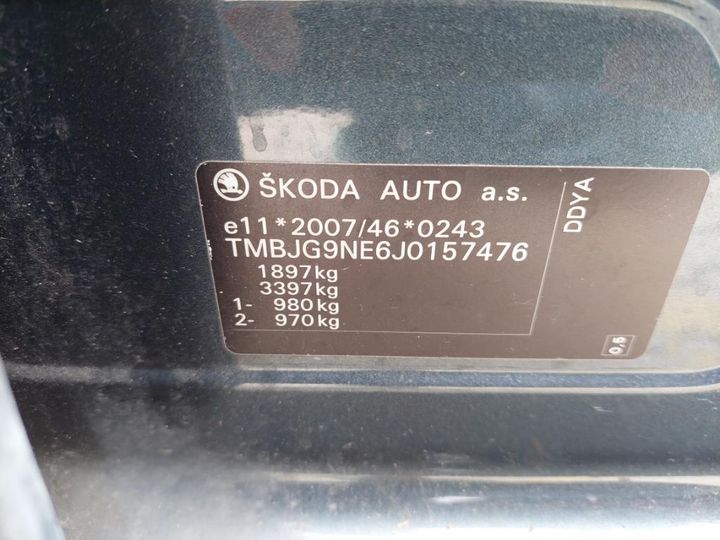 Photo 18 VIN: TMBJG9NE6J0157476 - SKODA OCTAVIA 