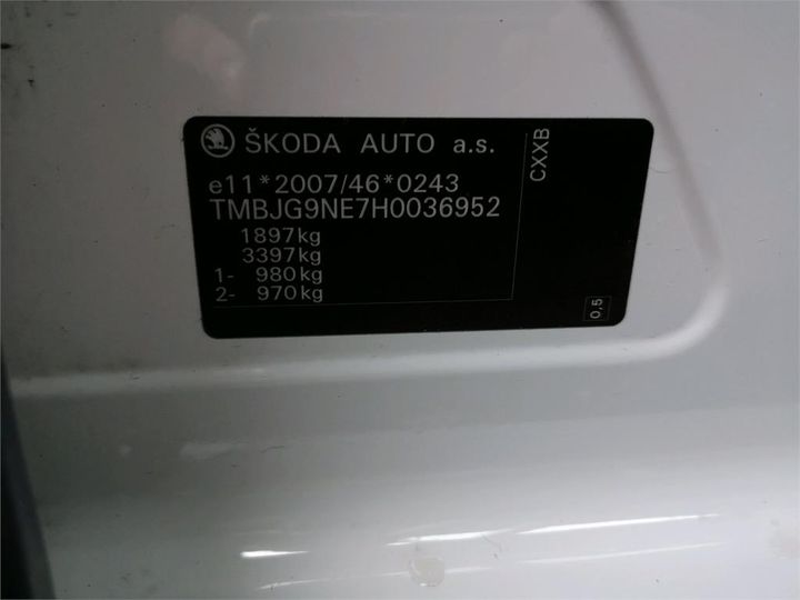 Photo 12 VIN: TMBJG9NE7H0036952 - SKODA OCTAVIA 