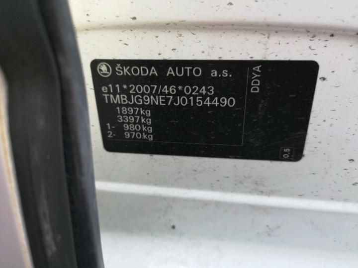 Photo 12 VIN: TMBJG9NE7J0154490 - SKODA OCTAVIA 