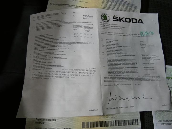 Photo 13 VIN: TMBJG9NE7J0216325 - SKODA OCTAVIA 