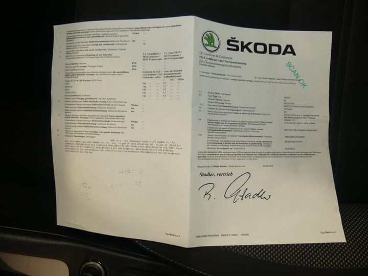 Photo 12 VIN: TMBJG9NE7K0020824 - SKODA OCTAVIA 