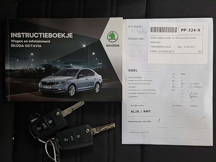 Photo 12 VIN: TMBJG9NE8J0122616 - SKODA OCTAVIA 