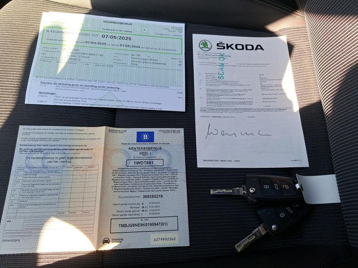 Photo 3 VIN: TMBJG9NE9K0195947 - SKODA OCTAVIA 