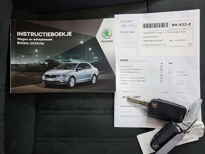 Photo 12 VIN: TMBJG9NEXK0106967 - SKODA OCTAVIA 