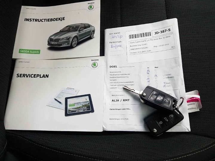 Photo 18 VIN: TMBJG9NP1G7052281 - SKODA SUPERB 