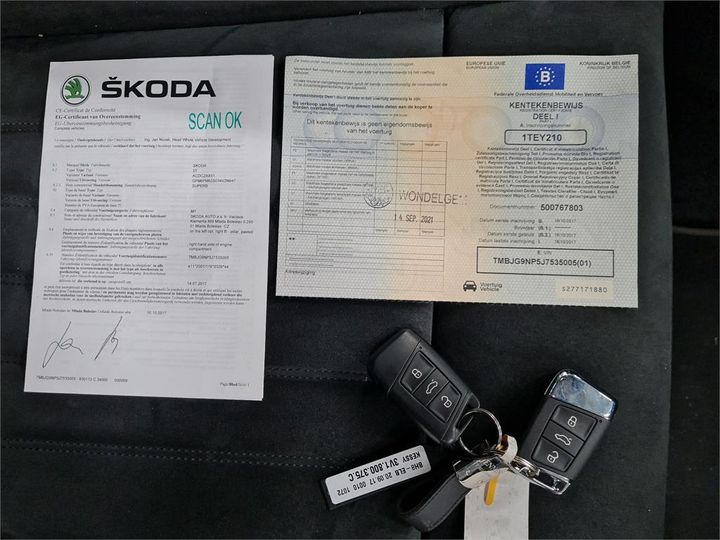 Photo 4 VIN: TMBJG9NP5J7535005 - SKODA SUPERB 