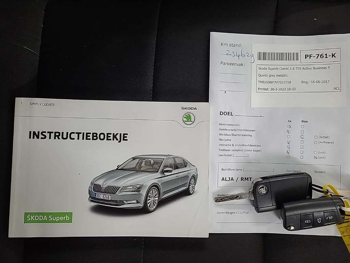 Photo 13 VIN: TMBJG9NP7H7555718 - SKODA SUPERB 