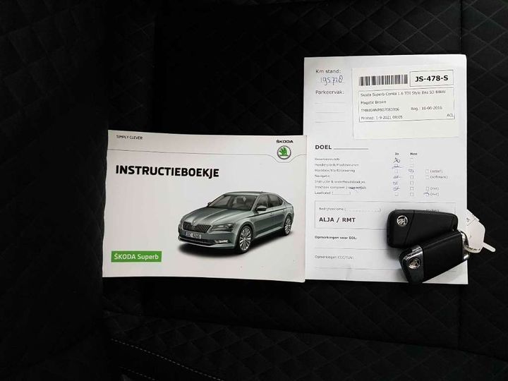 Photo 17 VIN: TMBJG9NP8G7083916 - SKODA SUPERB 