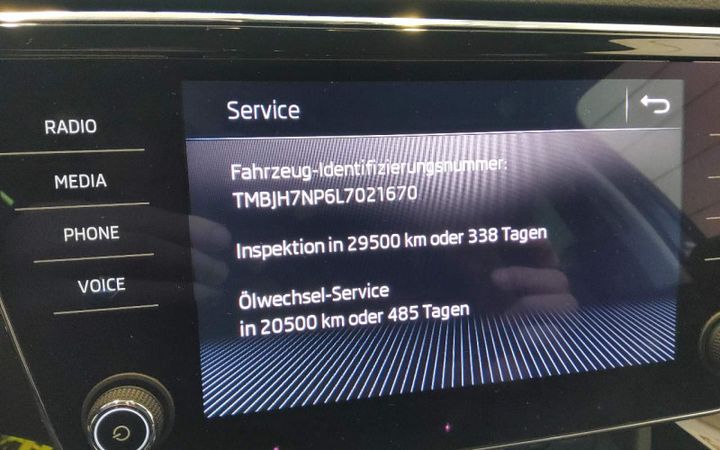 Photo 7 VIN: TMBJH7NP6L7021670 - SKODA SUPERB 