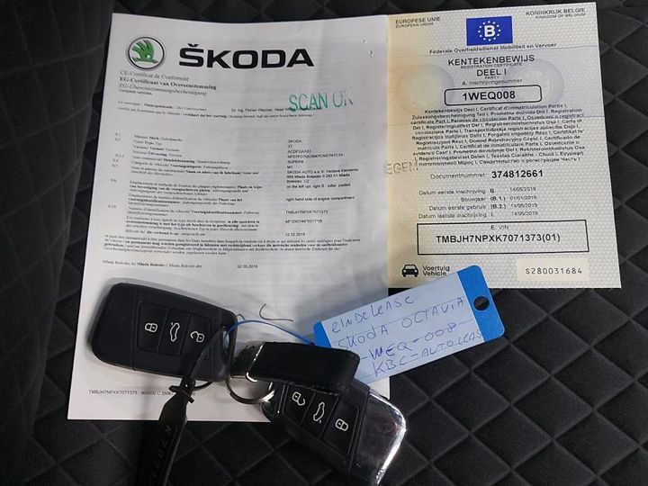 Photo 3 VIN: TMBJH7NPXK7071373 - SKODA SUPERB 