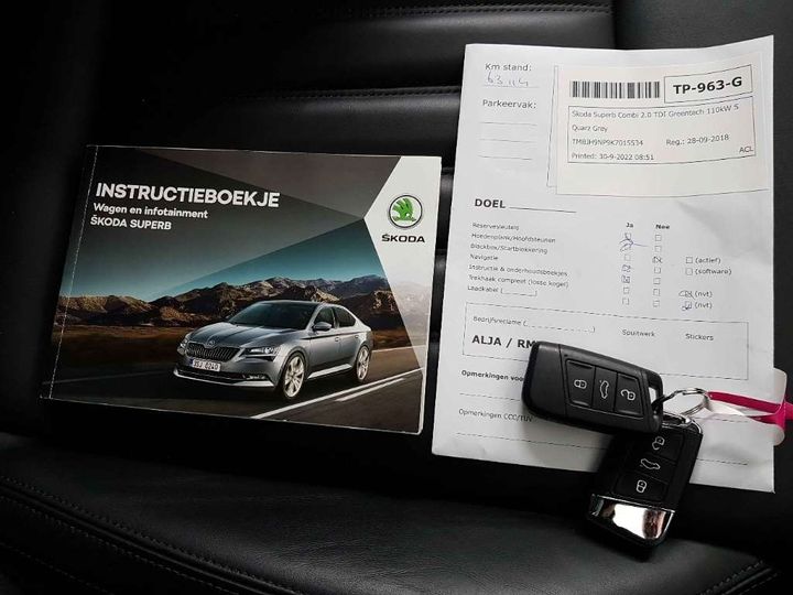 Photo 19 VIN: TMBJH9NP9K7015534 - SKODA SUPERB 